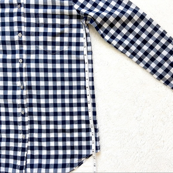 J. crew boy fit buffalo checkered button up top - Picture 5 of 7